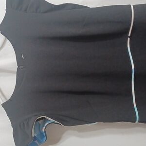 Calvin Klein  Ruffle Sleeve Fitted Sheath Dress